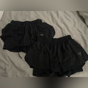 2-pack of flair athletic shorts